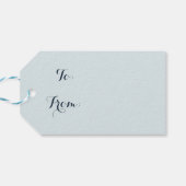 Winter Arctic Animals Cute Polar Animals Christmas Cadeaulabel (Achterkant Horizontaal)