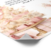 Winter Baby Meisje Douche Fopspeen Hunt Game Poster (Hoek)