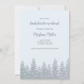 Winter Bachelorette Ski Weekend Route Kaart (Voorkant)