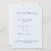 Winter Bachelorette Weekend in de Bossen route Kaart (Achterkant)