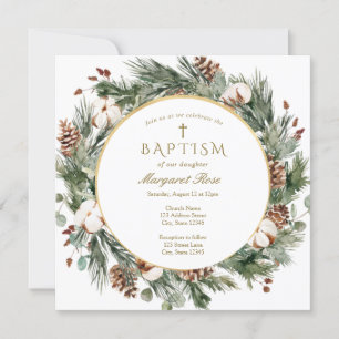 Winter Baptism Uitnodiging