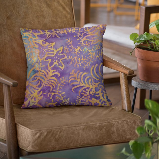 Winter Batik Kussen (Creator heeft geüpload)