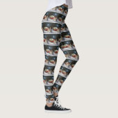 Winter Beagle Caravan Kerstavontuur Leggings (Rechts)