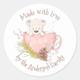 Winter Beer Hot Cacao Mix Label