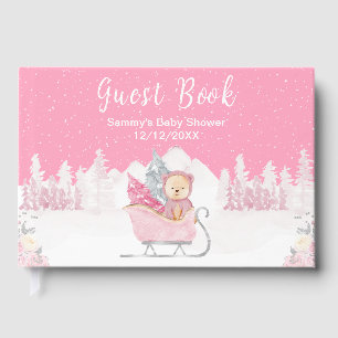Winter Beer Roze slee Roze babyshower Gastenboek
