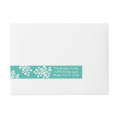 Winter Berries Adreslabel Wikkel (Voorkant)