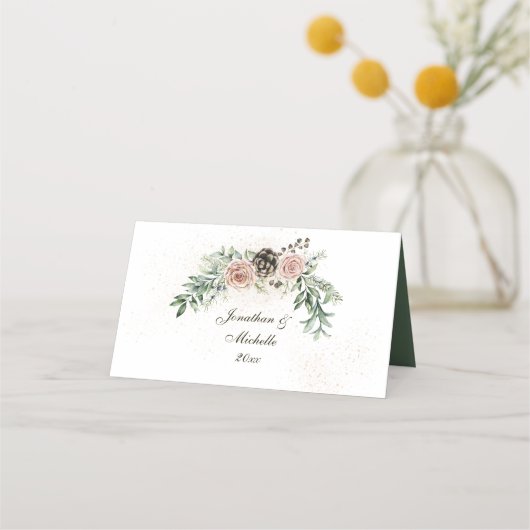 Winter Berries Greenery Design (Achterkant)