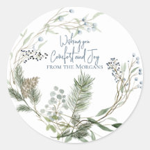 Winter Berry Krans Vakantie Favoriet Tags