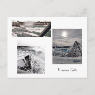 Winter bij Niagara Falls Briefkaart