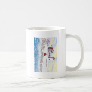 winter bij Nubble LIghthouse in Maine Koffiemok