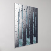 Winter Birch Trees Folie Prints (Laagn)