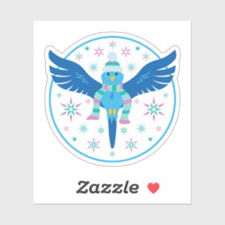 Winter Bird Sticker