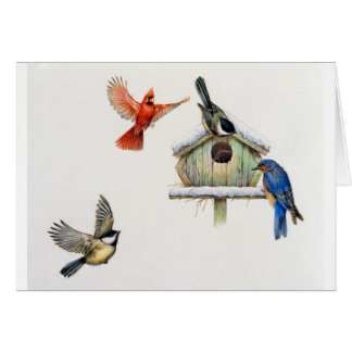 Winter Birdhouse