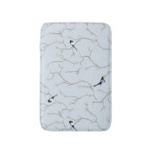 Winter BIrds Badmat (Voorkant Verticaal)