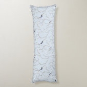 Winter BIrds Lichaamskussen (Achterkant (Verticaal))