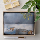 Winter Bird's Nest Decoupage Tissue Papier (Geschenk)