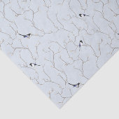 Winter BIrds Tissuepapier (Detail)