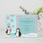 Winter Birthday Kaart (Staand voorkant)