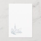 Winter Blau Bijkaart Details Informatiekaartje (Achterkant)