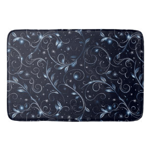 Winter Blauw Bad Mat