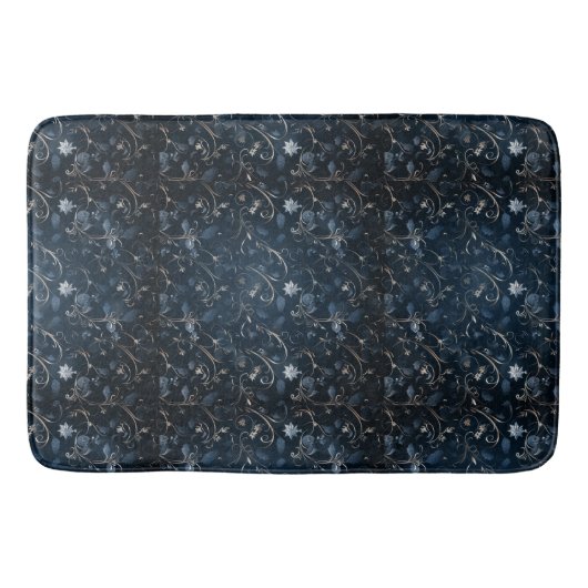 Winter Blauw Bad Mat (Voorkant)