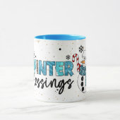 Winter Blessings Customize Mok (Midden)