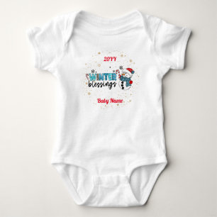Winter Blessings Customize Romper