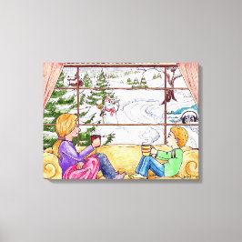 Winter Bliss Canvas Afdruk