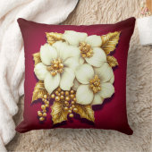 Winter Bloemstuk Verjaardag Kussen (Deken)