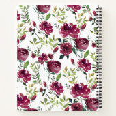 Winter Blooms Recipe Notitieboek (Achterkant)