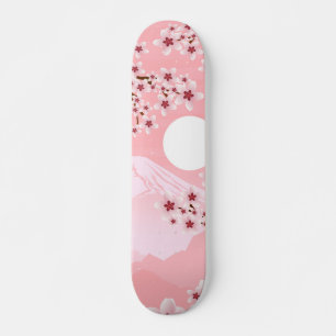 Winter Blossom Skateboard
