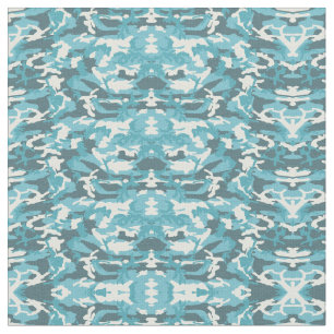 Winter Blue Camo Militaire Camouflage Strijdkracht Stof