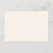 Winter Blue Christmas Holiday Diapper Raffle Informatiekaartje (Achterkant)