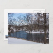 Winter Blue James Briefkaart (Voorkant / Achterkant)