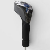 Winter Blue Jay Golfheadcover (Schuin)