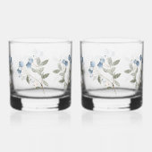 Winter Blueberry Botanical Whisky Glas (Achterkant)