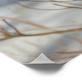 Winter Bluebird Buddha Quote Inspirerend Poster (Hoek)