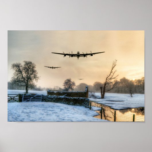 Winter Bombers Poster (Voorkant)