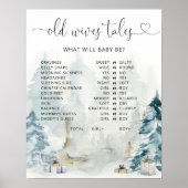 Winter bos script Oude vrouwen Tales Poster (Voorkant)