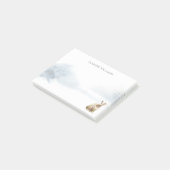 Winter Boslandschap Haas Post-it® Notes (Schuin)
