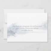 Winter boslandschap vos bedankt (Achterkant)