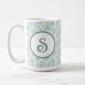 Winter Botanical Monogram Mug (Gauche)