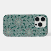 Winter Botanical Snowflake IPhone Case (Verso Horizontal)