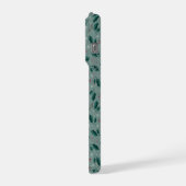 Winter Botanical Snowflake IPhone Case Hoesje (Linkerkant)