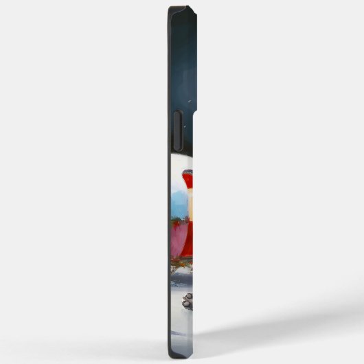 Winter Boxer Caravan Kerstavontuur Case-Mate iPhone Case (Achterkant / Rechts)