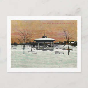 Winter, Branch Brook Park, Newark NJ 1908 Briefkaart