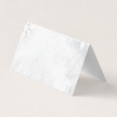 Winter Branches Lantaarn Snowflakes Dank u kaart Visitekaartjes (Achterkant)