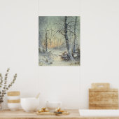 Winter Breakfast Poster (Keuken)