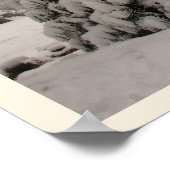 Winter Bridge Art Print Winter Forest Poster (Hoek)