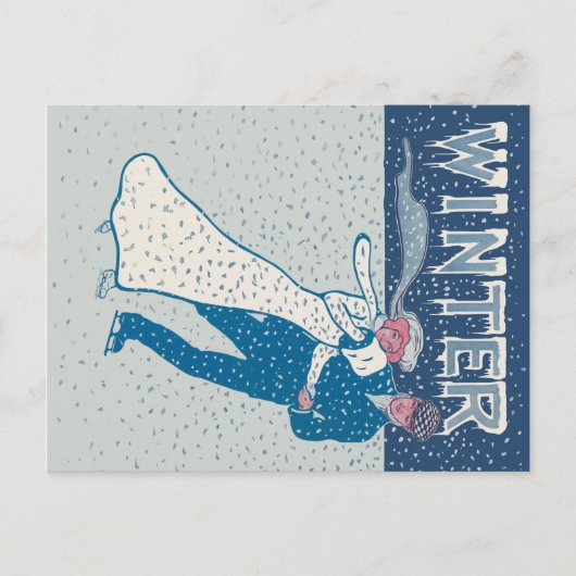 Winter Briefkaart (Voorkant)